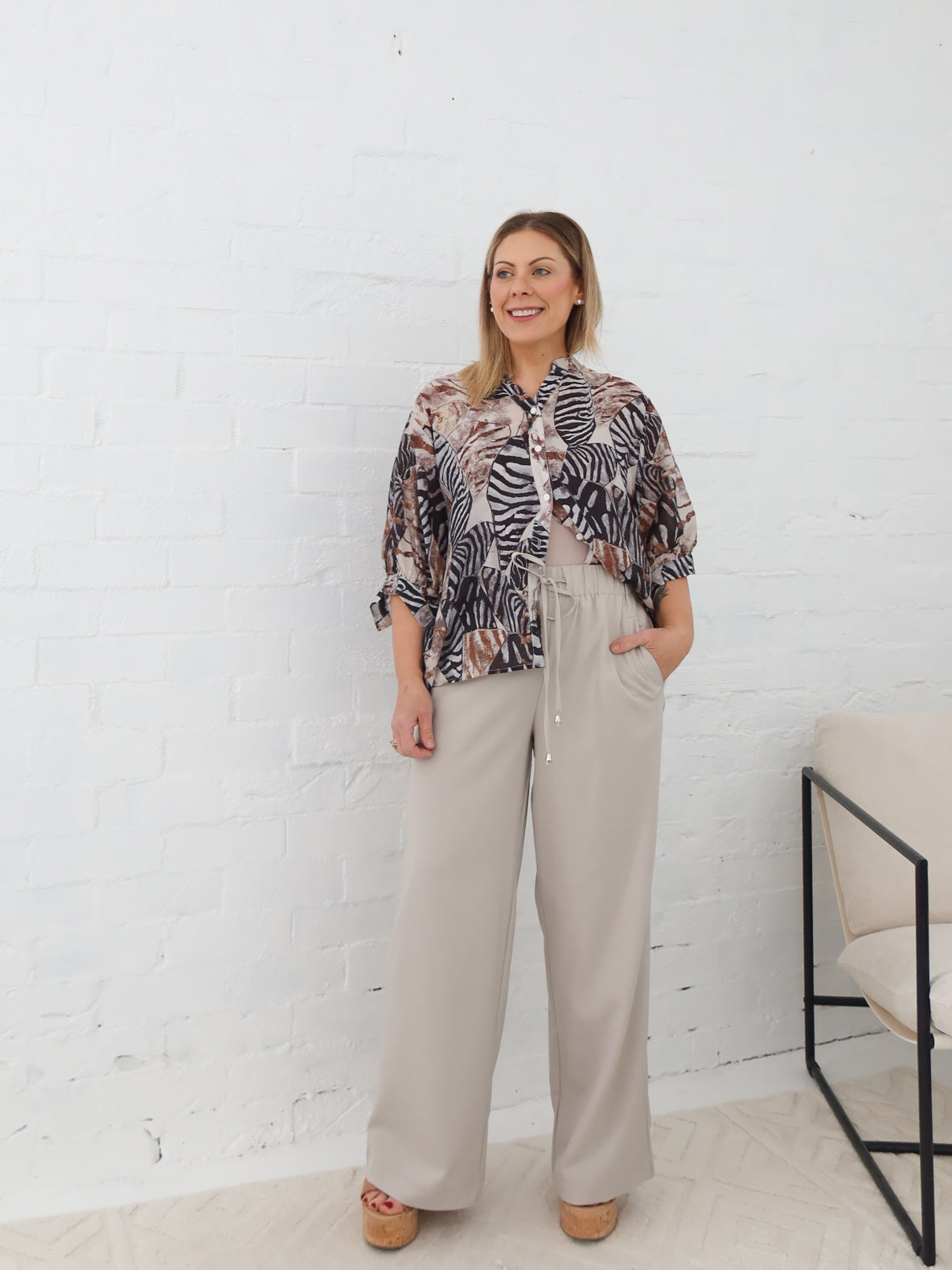 Elliot Pants - Stone