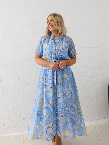 Alaia Dress- Sky Light