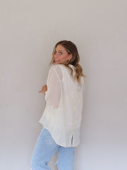 Mimi Blouse - Vanilla Nougat