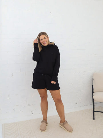 Frankie Track Short- Black