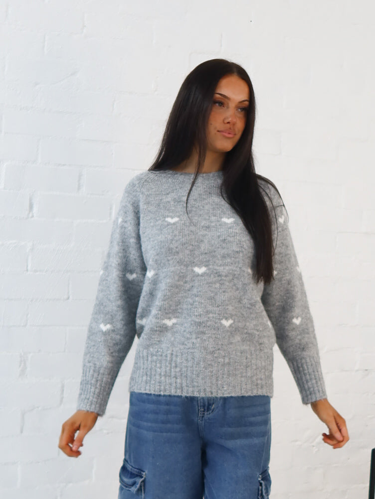 Juliette Knit- Grey