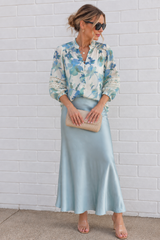 Eden Shirt- Green Floral