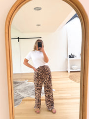 Roxy Pants - Light Leopard