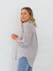 Emma Shirt- Chocolate