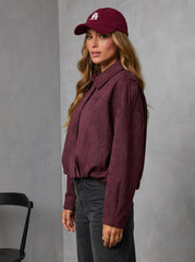 Hugo Jacket- Burgundy
