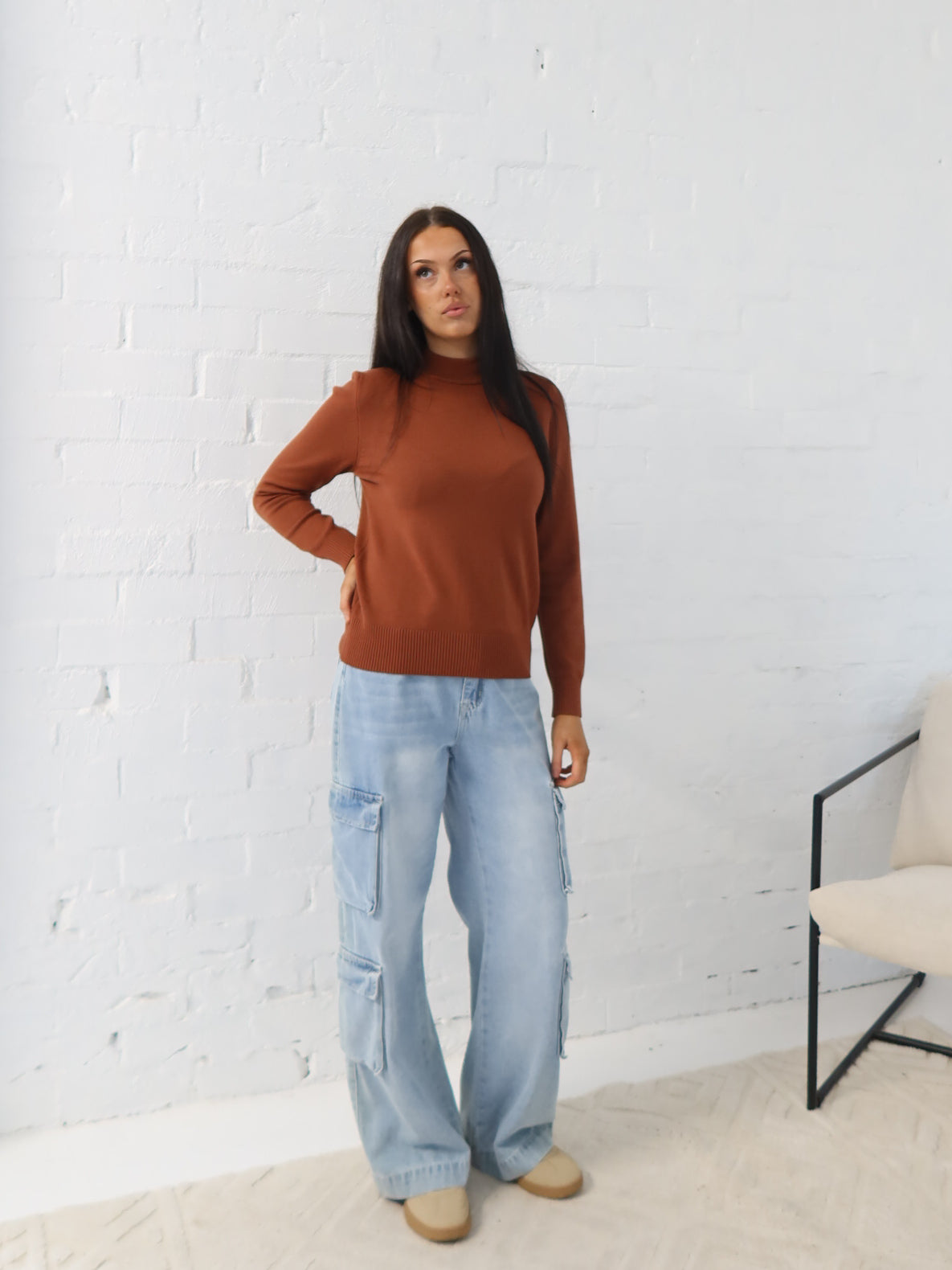 Jayde Knit- Rust