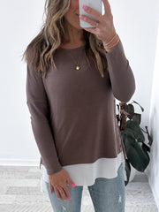 Zoe Top - Taupe