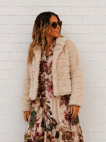 Florence Jacket- Beige