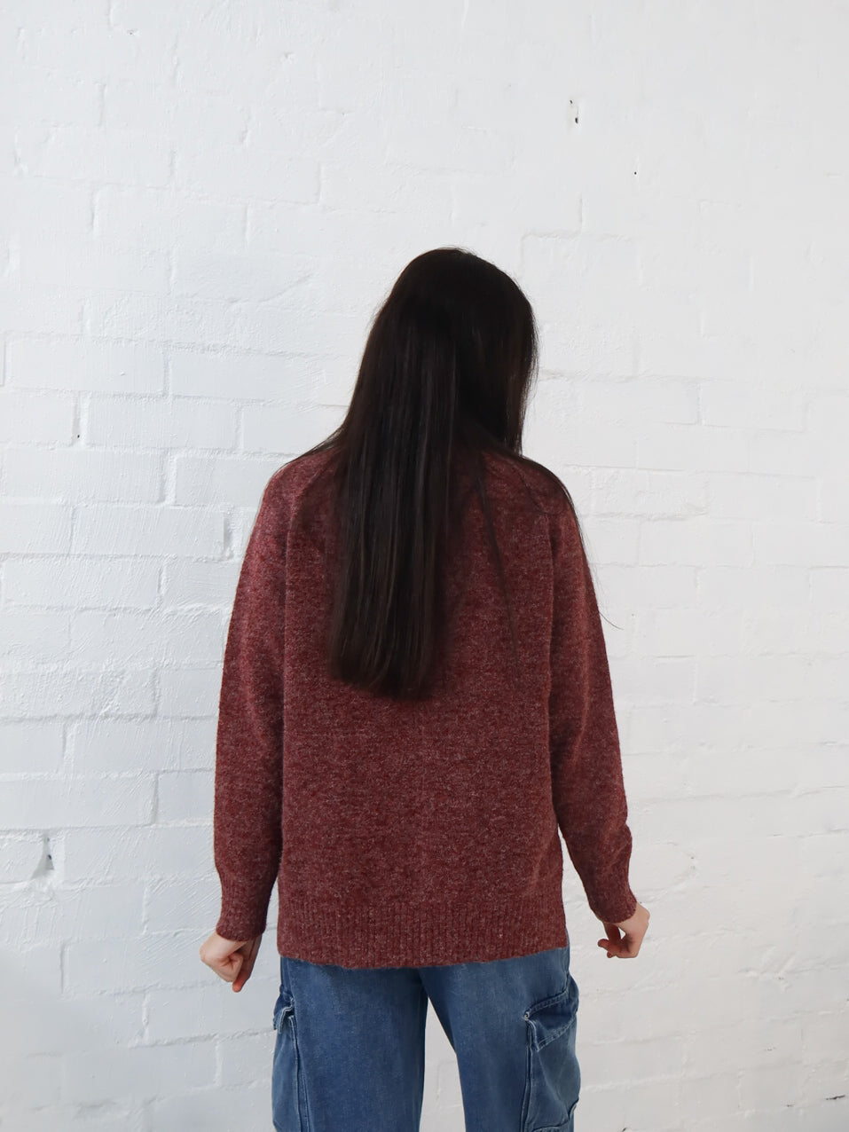 Ryder Knit- Burgundy