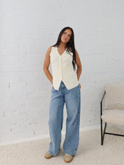 Parker Vest - Vanilla