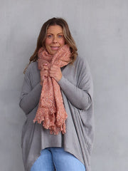 Sophie Scarf - Coral/Orange