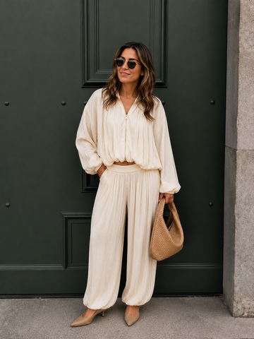 Zali Pants- Ivory