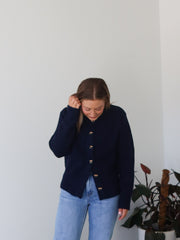 Mckinley Cardigan - Navy