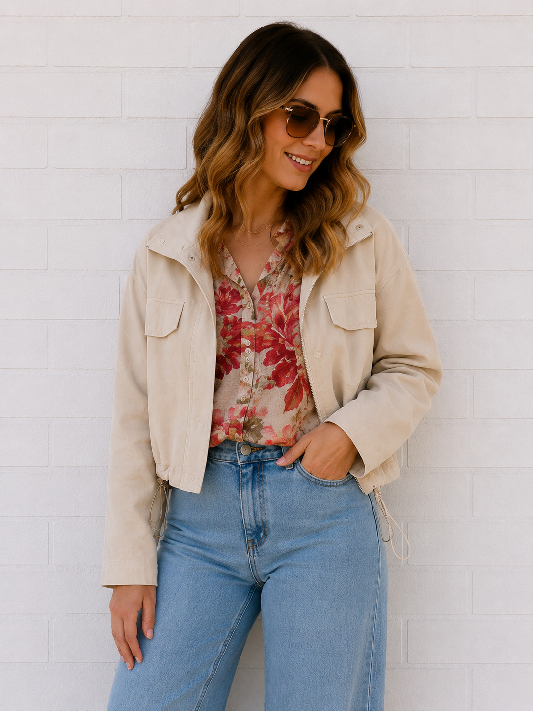 Rory Jacket- Stone