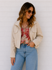 Rory Jacket- Stone