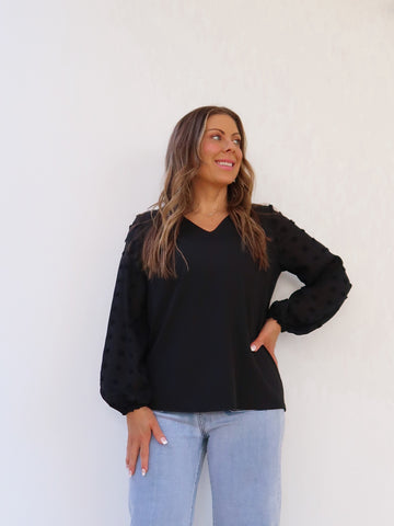 Nicola Blouse - Black