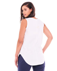 Keira Tank - White