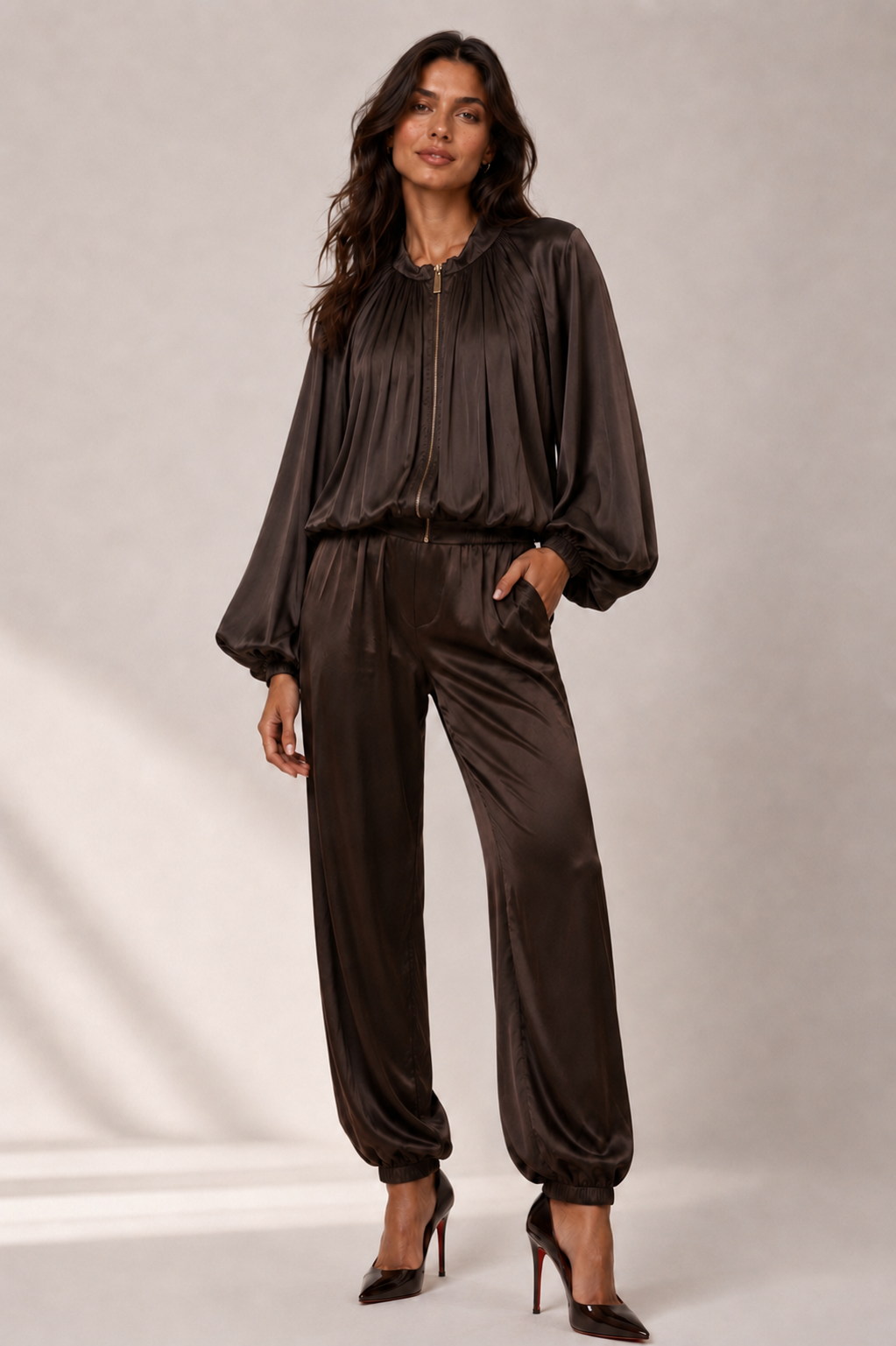 Zali Jacket- Chocolate