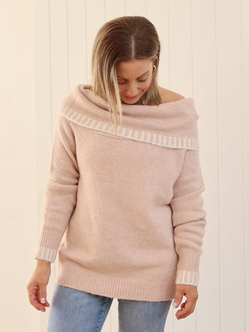 Andrea Knit - Blush Pink