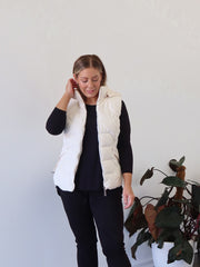 Luna Vest - Winter White