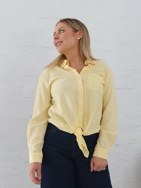 Ray Shirt - Lemon