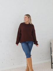 Ridley Knit- Chocolate
