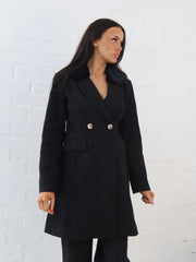Madrid Coat- Black