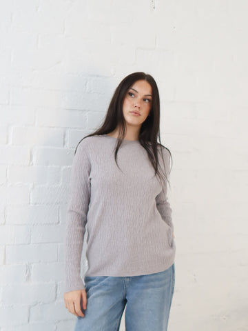Iris Knit- Grey