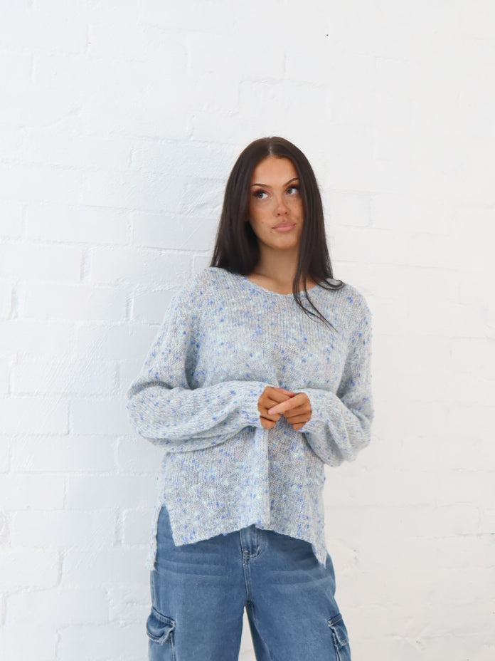 Lusia Knit- Blue