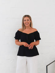 Estella Top- Black