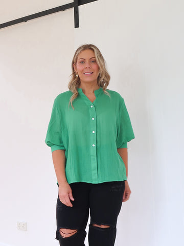 Mimi Blouse - Jade