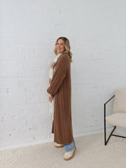 Ziggy Cardigan - Brown