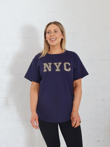 NYC Tee-Navy