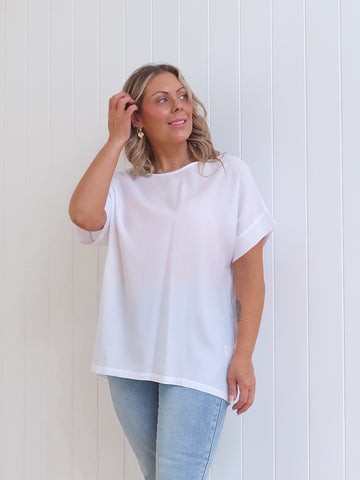 Tamsin Blouse - White