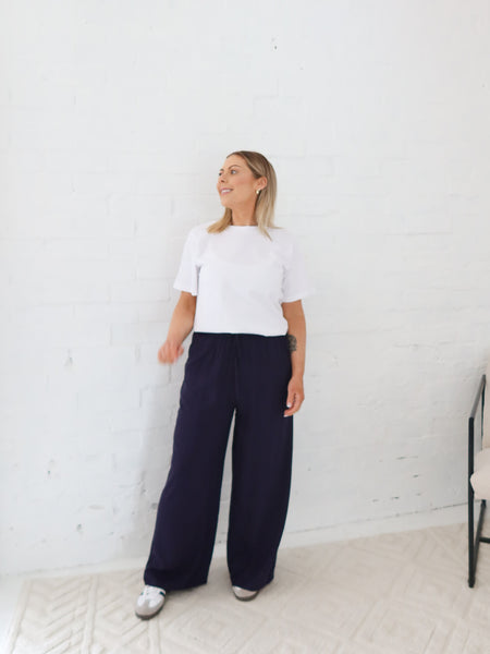 Leo Pants- Navy