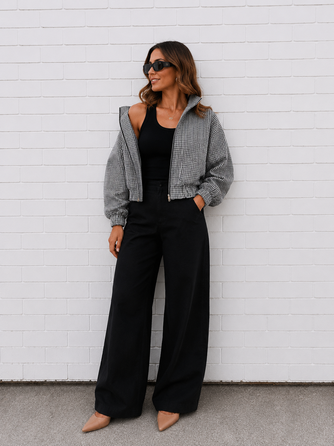 Gingham Jacket