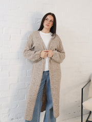 Bonnie Cardigan- Natural Speck
