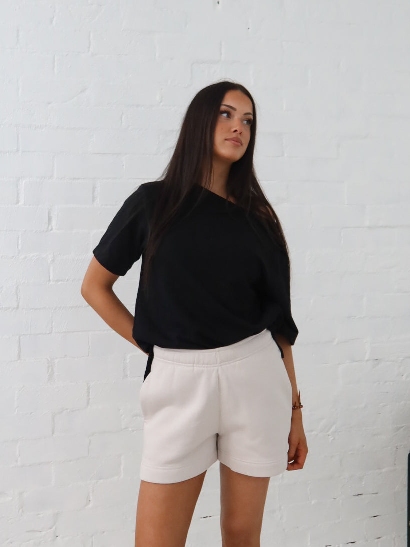 Frankie Track Short- Bone