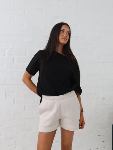 Frankie Track Short- Bone