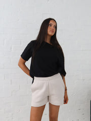 Frankie Track Short- Bone