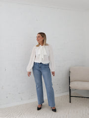 Morgan Blouse - White