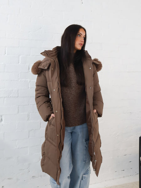 Tilly Coat- Mocha