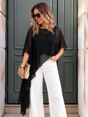 Solenne Top- Black