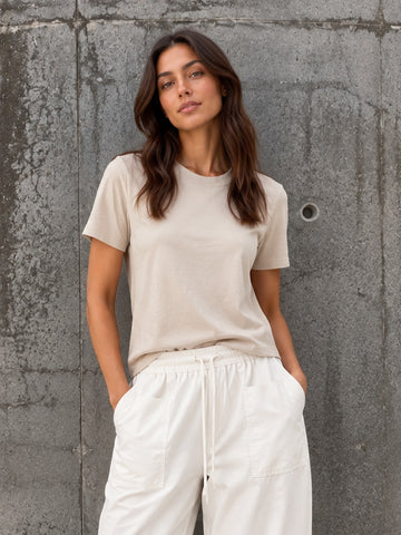 Hallie Tee- Stone