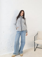 Heide Jacket- Grey Speck
