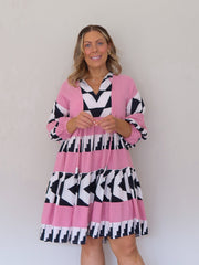 Cyprus Dress - Pink