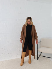 Ziggy Cardigan - Brown