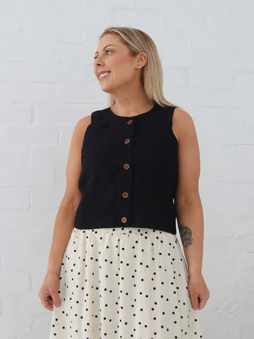 Tessa Top- Black