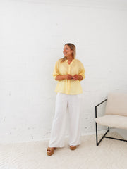 Mimi Blouse - Sunflower Lemon
