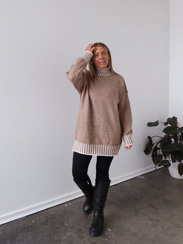 Felicity Knit - Beige